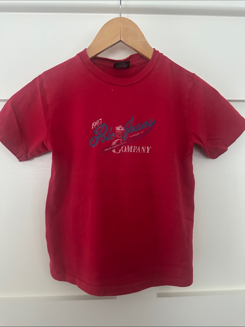 Polo by Ralph Lauren Red Logo Short Sleeve Tee
